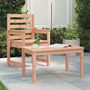 Voir la diapositive 1 : VIDAXL Table de jardin 82,5x50,5x45 cm bois massif de douglas