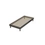 Voir la diapositive 1 : Sommier en kit 90x200 cm montage rapide KITTY