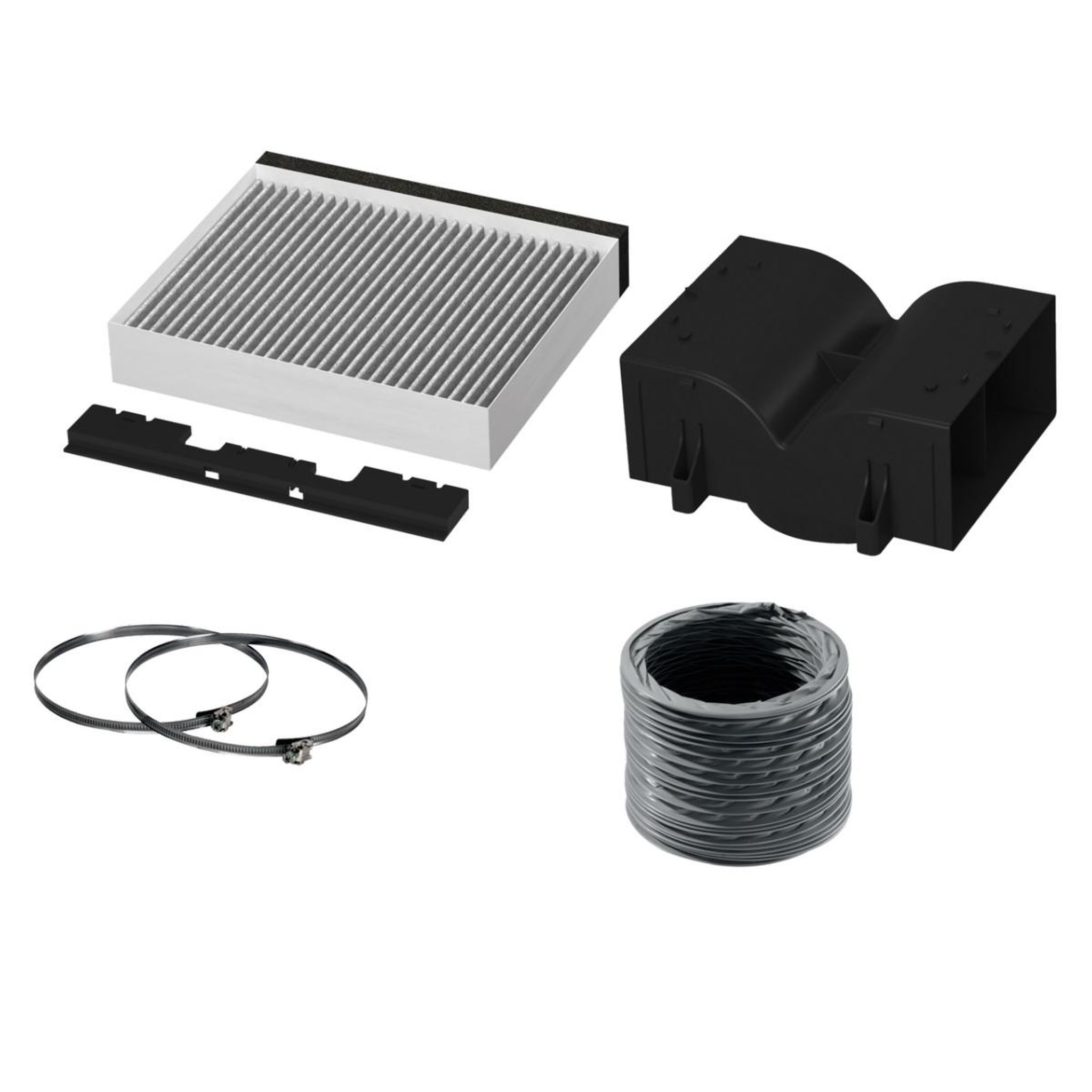 BOSCH Kit de recyclage cleanair pour hotte - dwz1cb1i4
