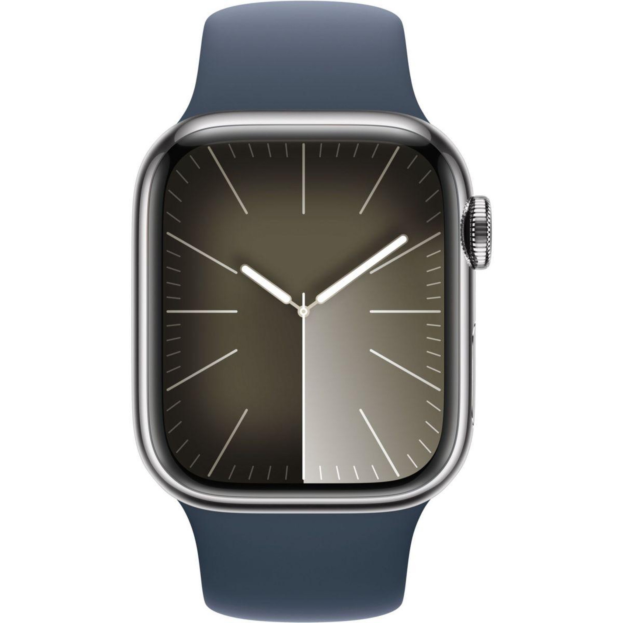 Voir la diapositive 2 : APPLE Montre connectée Serie 9 Cellular 41mm Acier/Argeny Bleu Orage S/M
