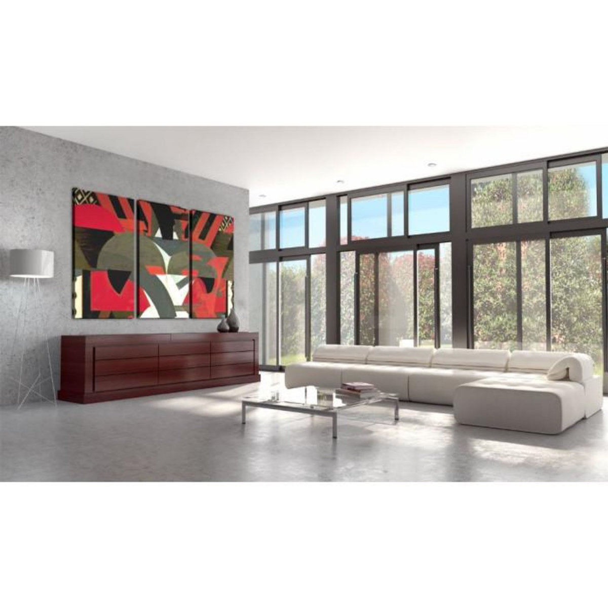 Paris Prix Tableau Imprimé  Formes Abstraites