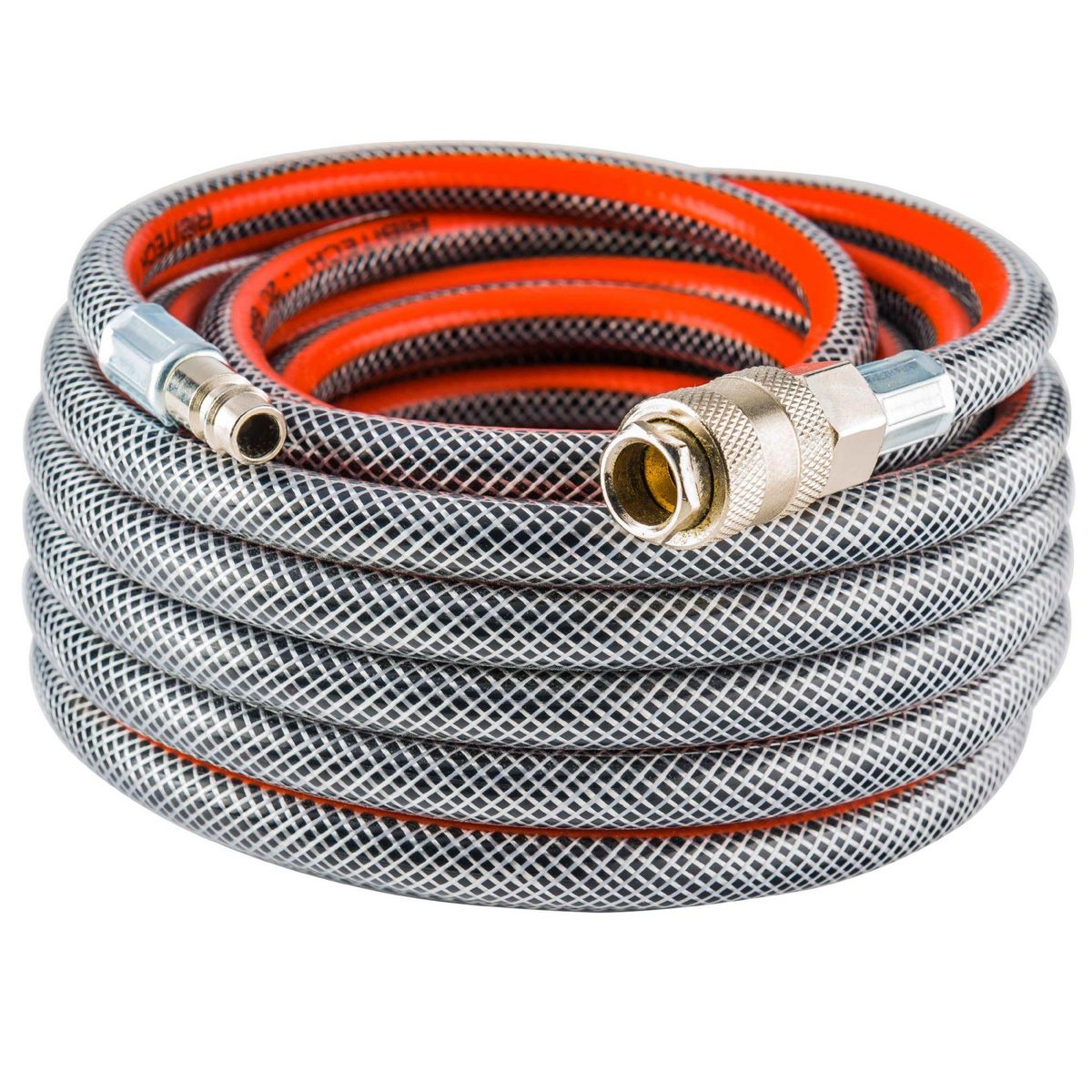 Ribitech Tuyau air comprimé gris avec raccords automatiques Ribitech  10m