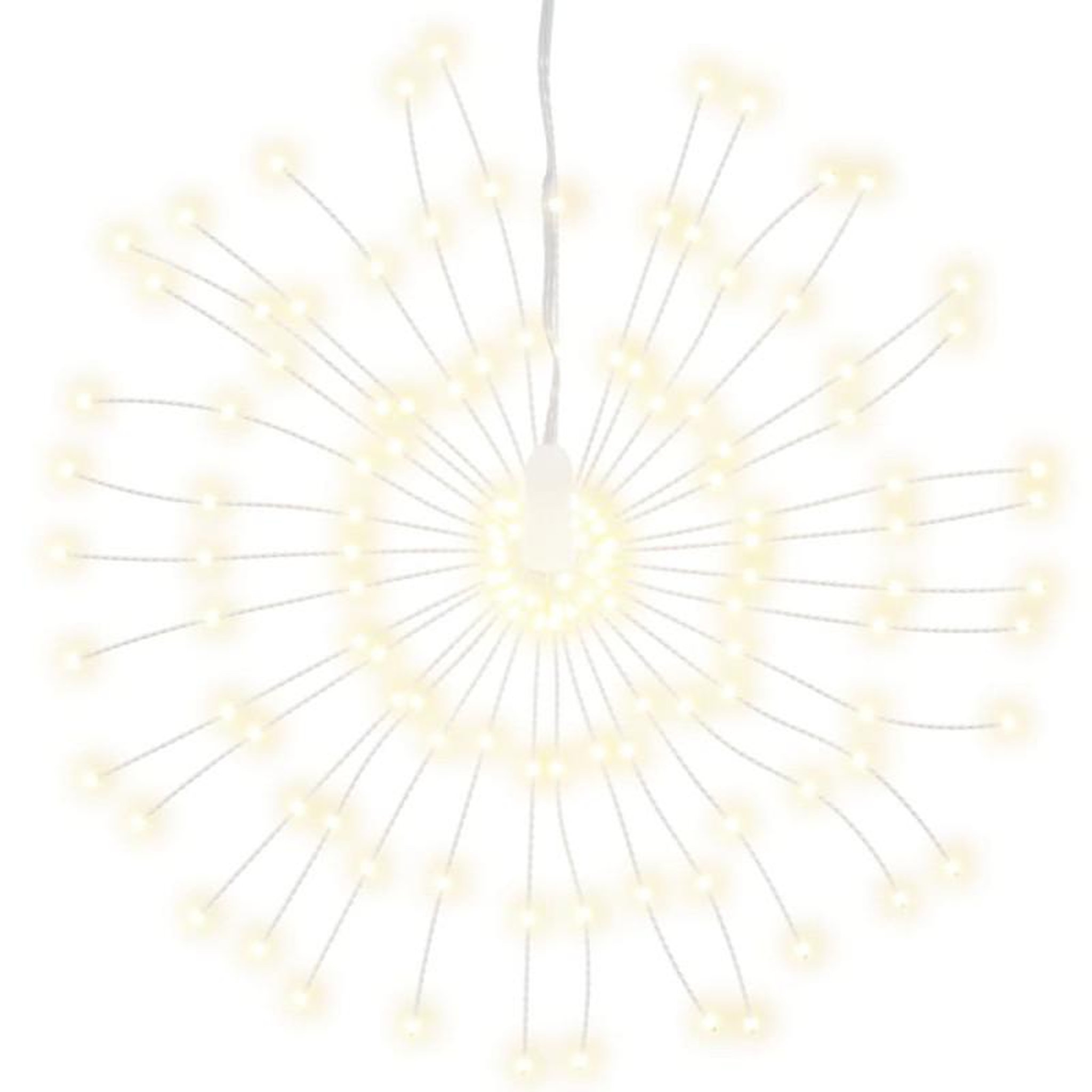 Voir la diapositive 3 : VIDAXL Étoile rayonnante de Noël 140 LED 8 pcs blanc chaud 17 cm
