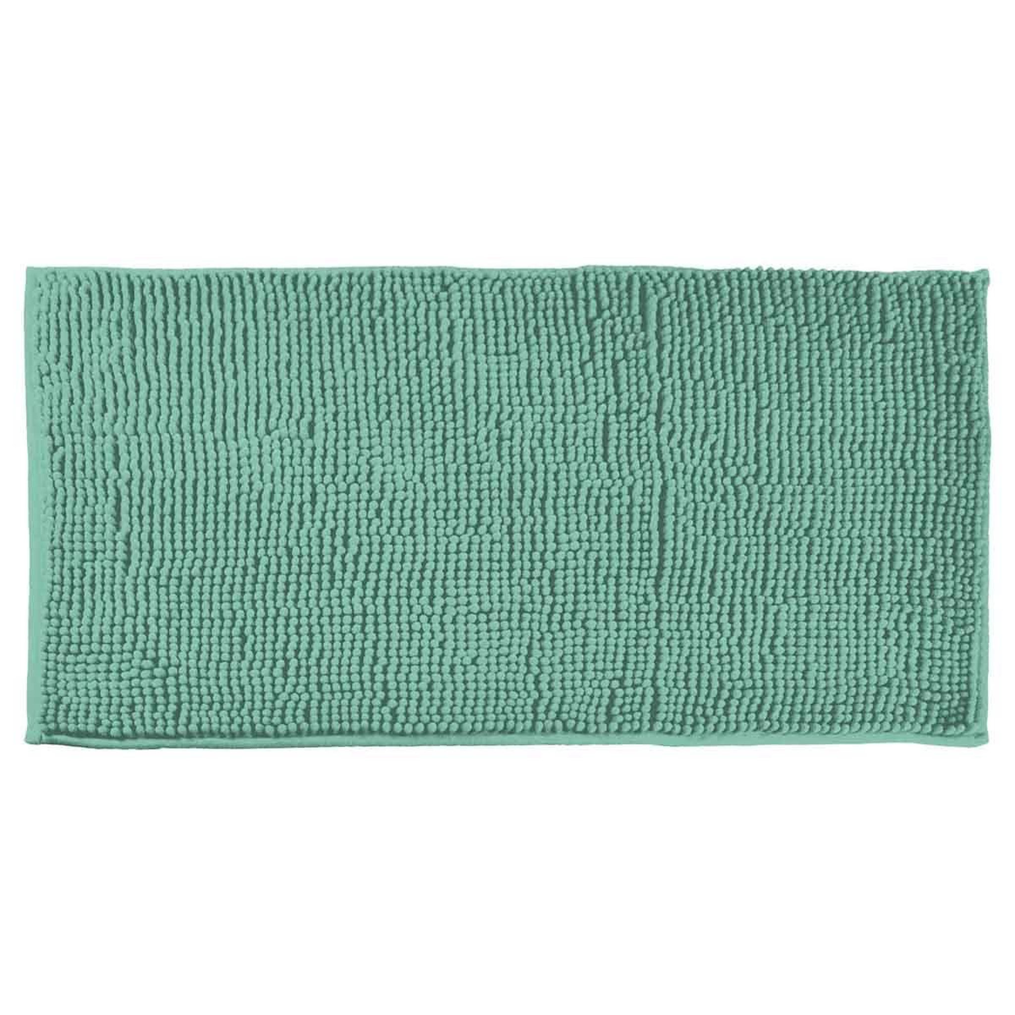 Douceur d'Intérieur Tapis de bain microfibre  sweety  50x120cm tilleul