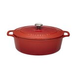 Chasseur Cocotte ovale en fonte émaillée 35cm rubis sublime - puc473558