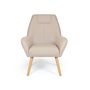 Voir la diapositive 6 : Paris Prix Fauteuil Scandinave  Watson  101cm Beige