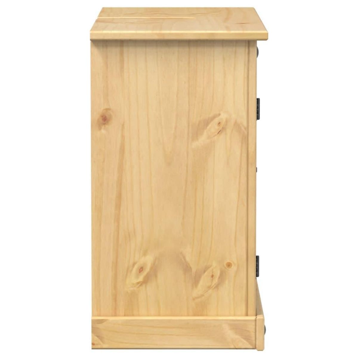 VIDAXL Armoire lavabo de salle de bain  bois de pin massif