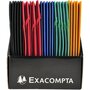 EXACOMPTA Chemise cartonnée à élastique 12x16 cm 3 rabats rouge