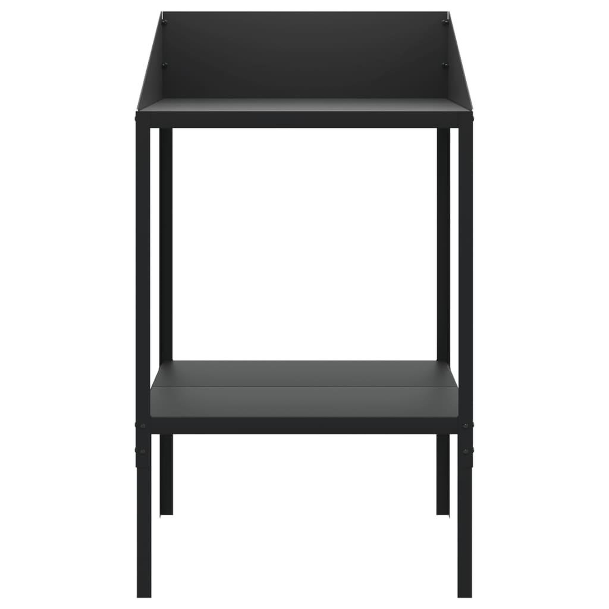 Voir la diapositive 3 : VIDAXL Support pour plantes anthracite 56,5x54,5x100cm acier galvanise