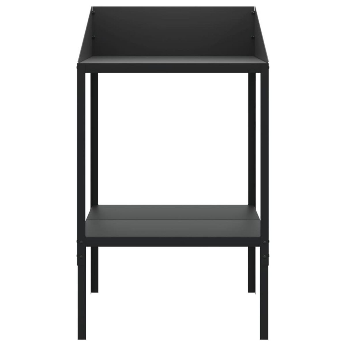 VIDAXL Support pour plantes anthracite 56,5x54,5x100cm acier galvanise