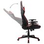 Voir la diapositive 5 : VIDAXL Chaise de jeu Noir et rouge Cuir artificiel