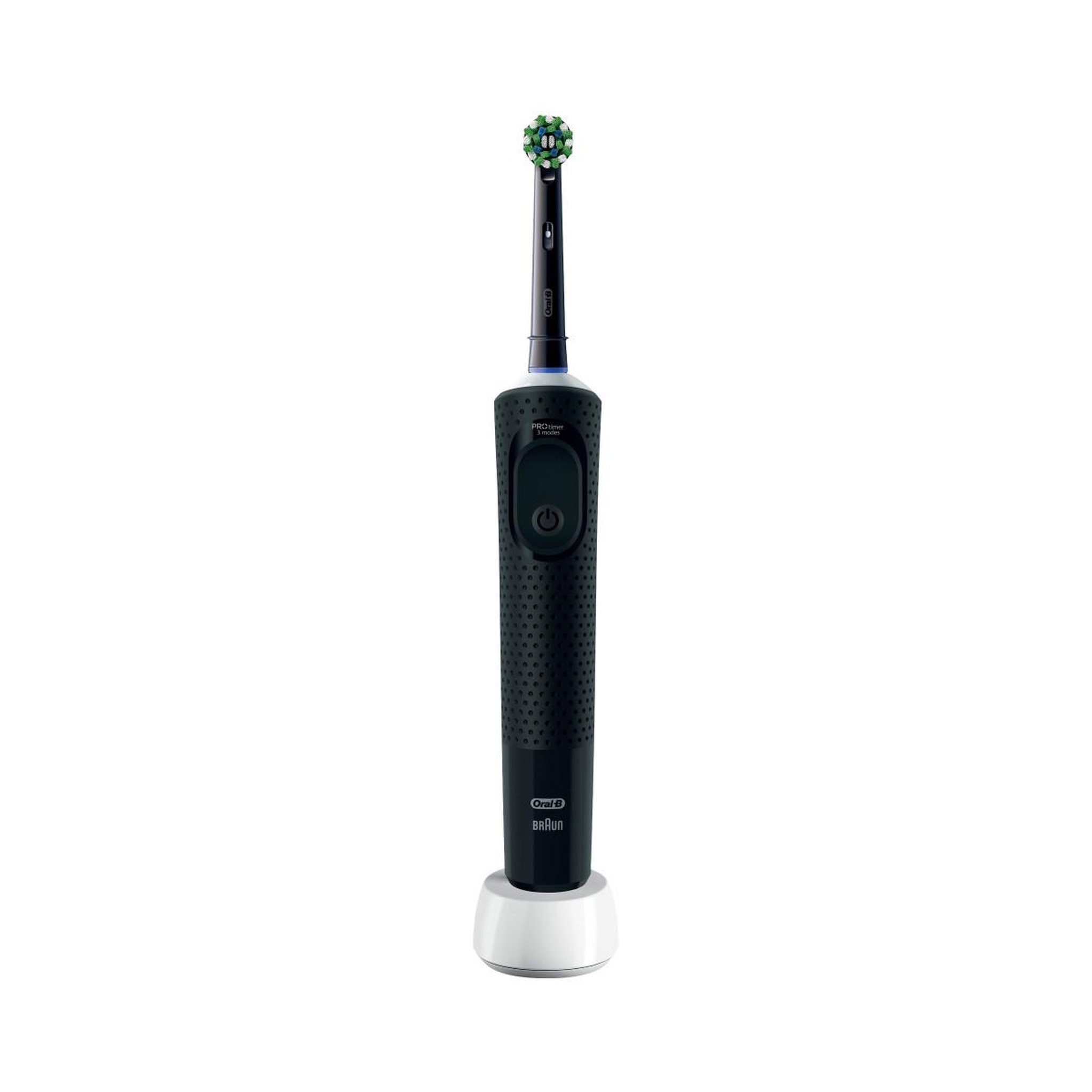 Voir la diapositive 2 : ORAL B Brosse a Dents Électrique Oral-B Vitality Pro Noire - 3 Modes de Brossage - Batterie Longue Durée