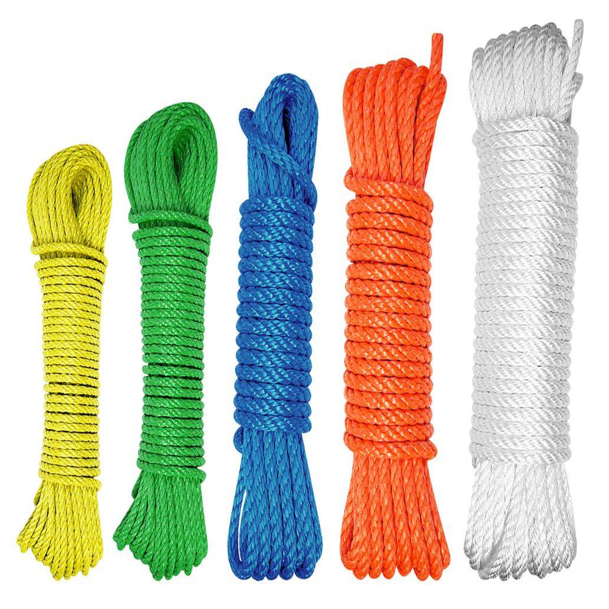 OUTIFRANCE Cordage polypropylène - Bleu 12 mm 25 m 1450 g