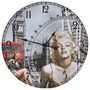 Voir la diapositive 2 : VIDAXL Horloge murale vintage 60 cm