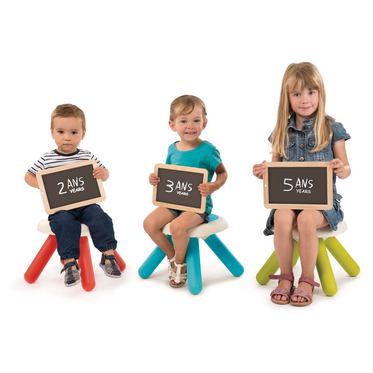 SMOBY Kid tabouret rouge