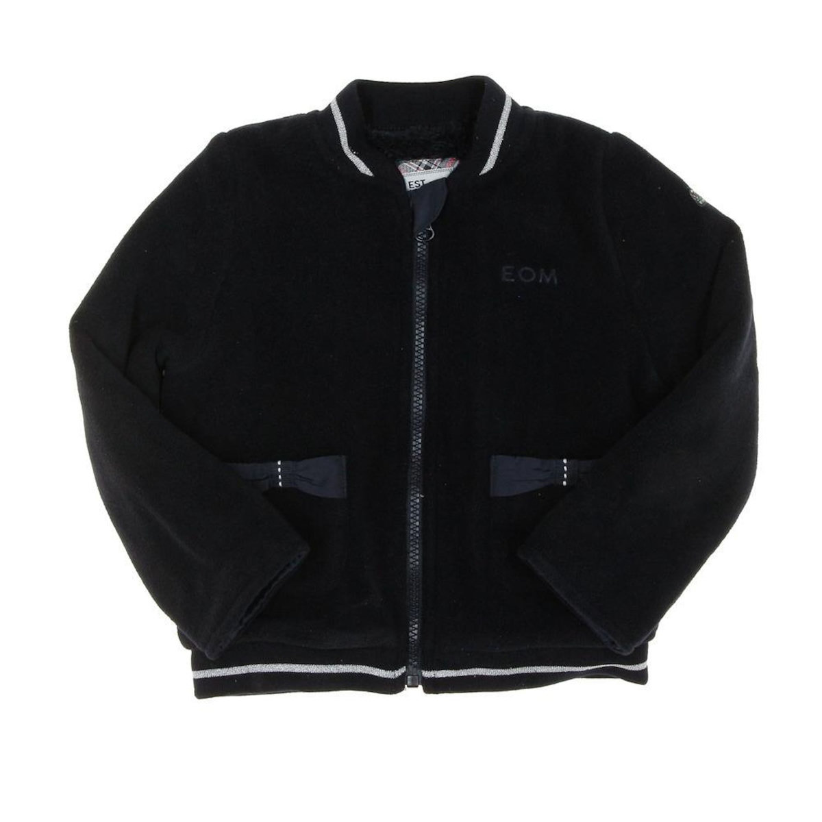 ELLE EST OU LA MER Veste Polaire  Fille EOM Evalery