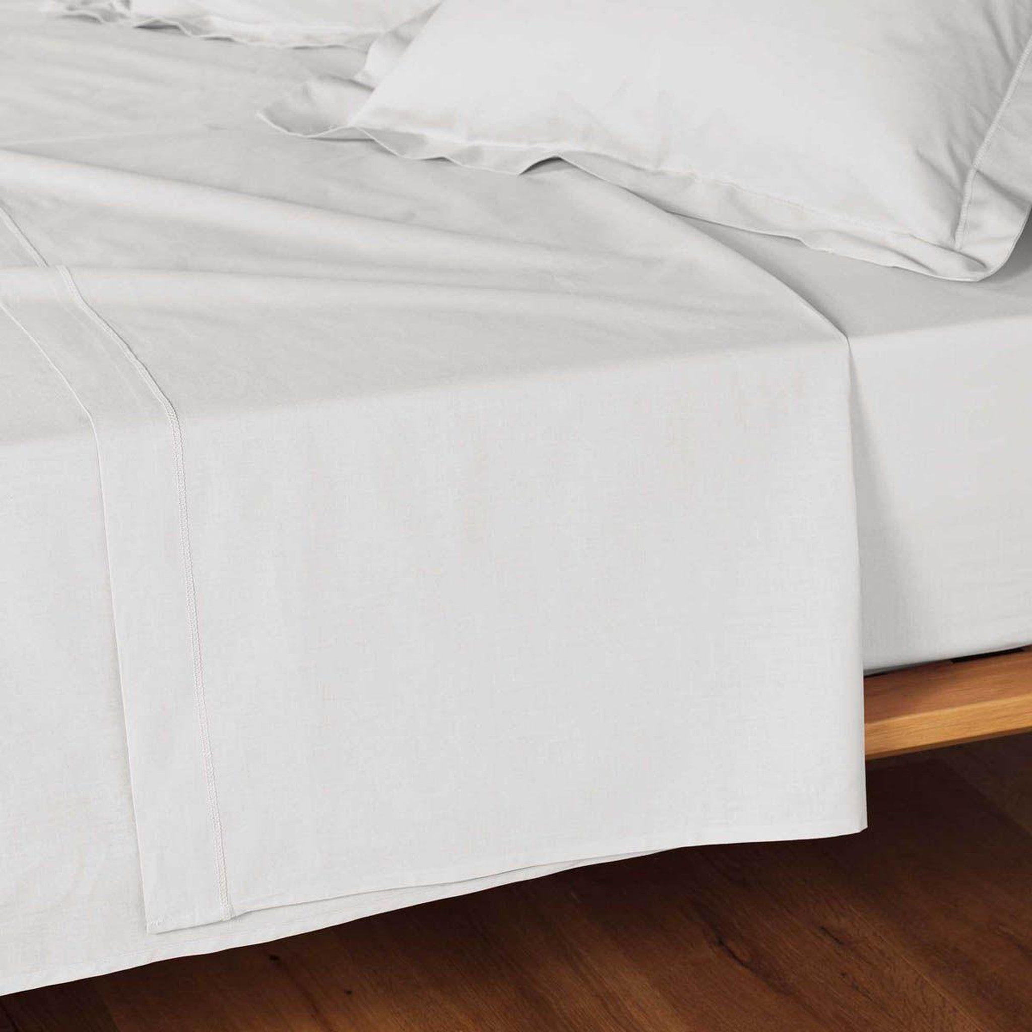 Douceur d'Intérieur Drap Plat  Lina  240x300cm White