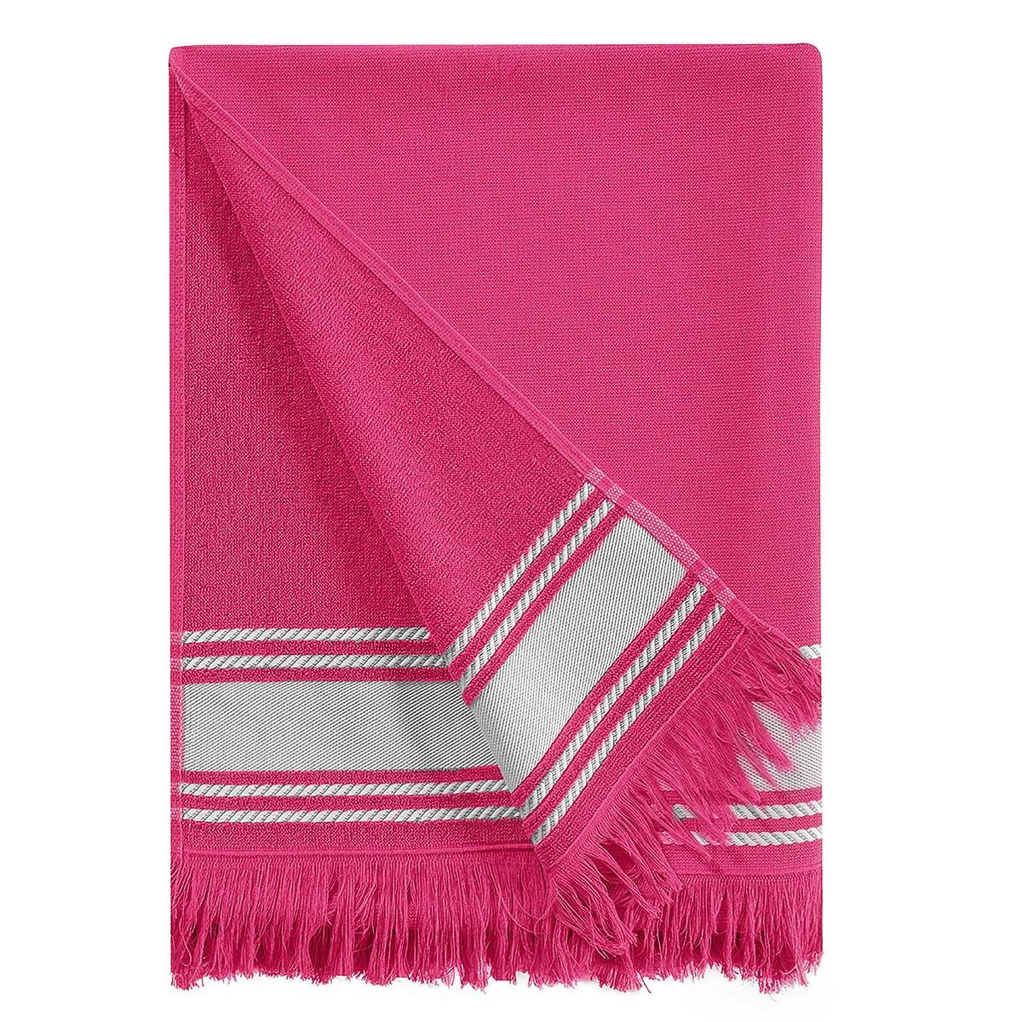 Voir la diapositive 1 : Sensei Maison Serviette de plage / fouta 100x180 cm BAHAMAS - 100x180 cm
