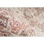 Voir la diapositive 3 : Paris Prix Tapis Tissé Imprimé Vintage Délavé  Percy  Rouge