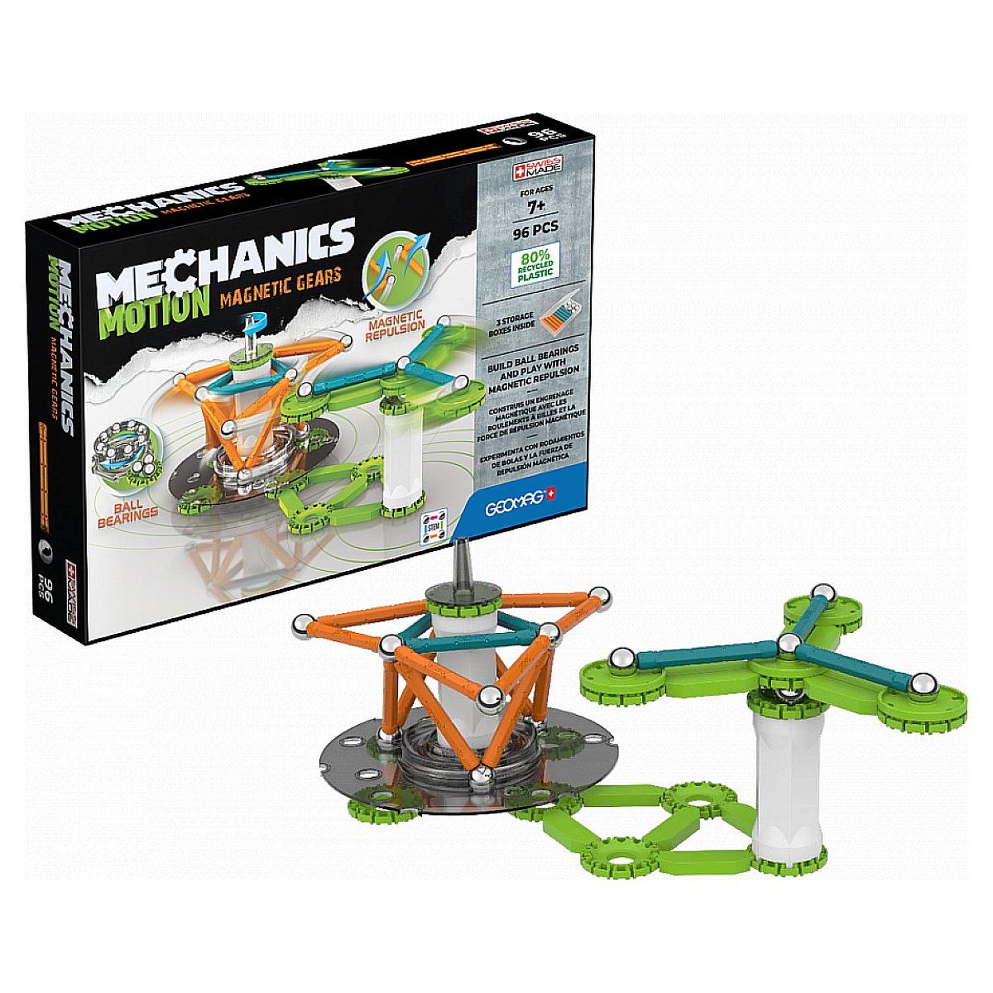 Giochi Preziosi Geomag mechanics ecofriendly  96 pcs motion