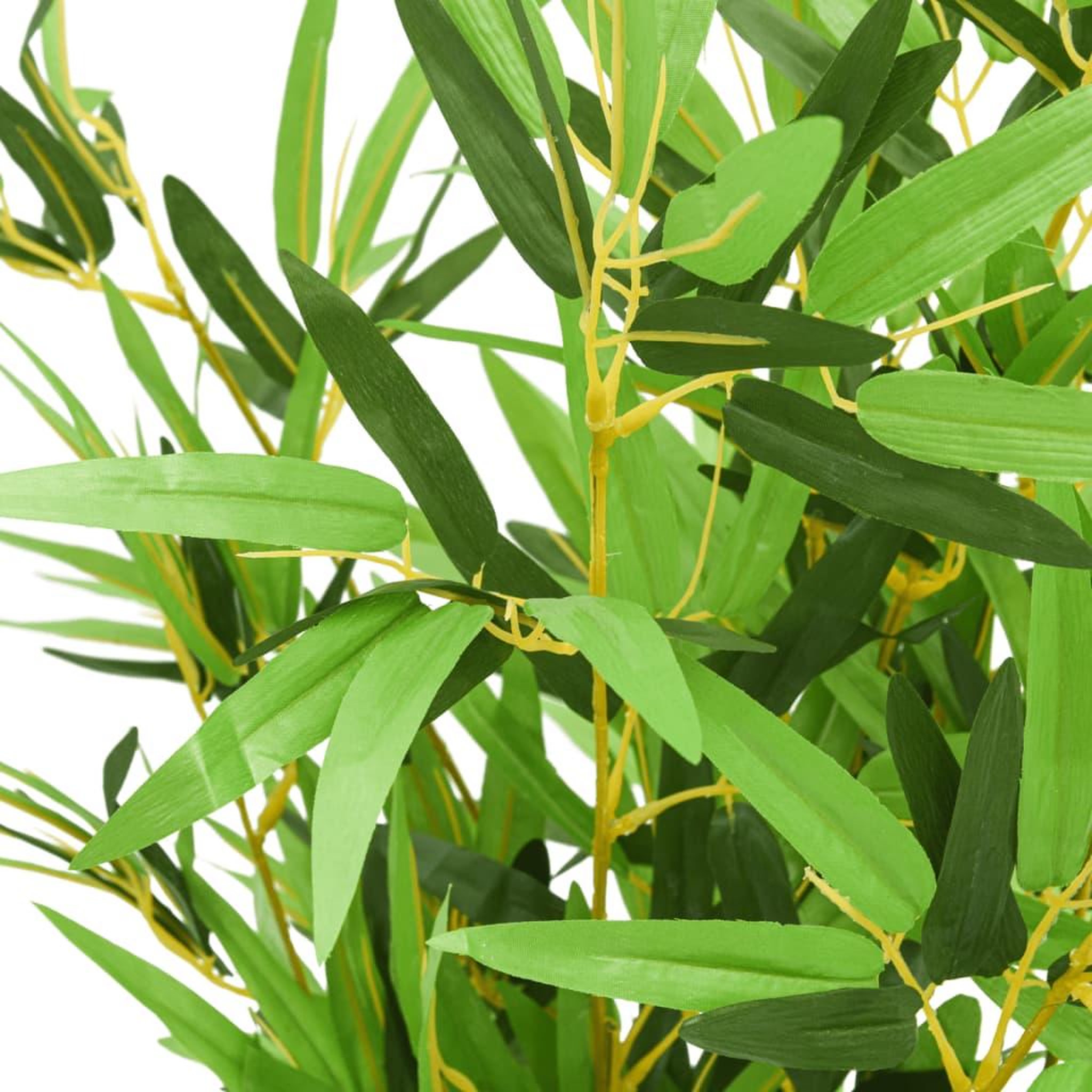 Voir la diapositive 3 : VIDAXL Bambou artificiel 552 feuilles 120 cm vert