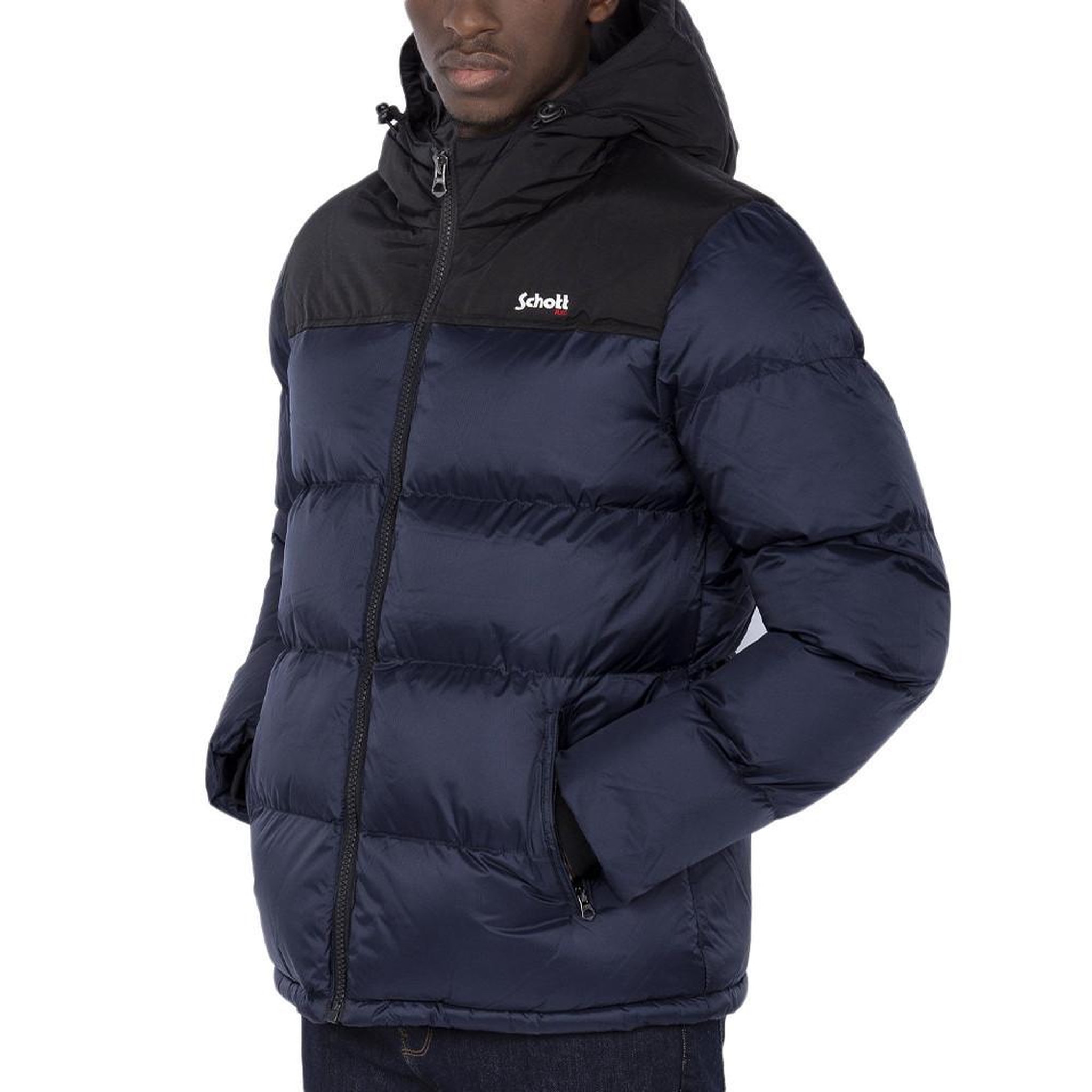 Schott Doudoune Marine Homme Schott Utah2. Coloris disponibles : Bleu
