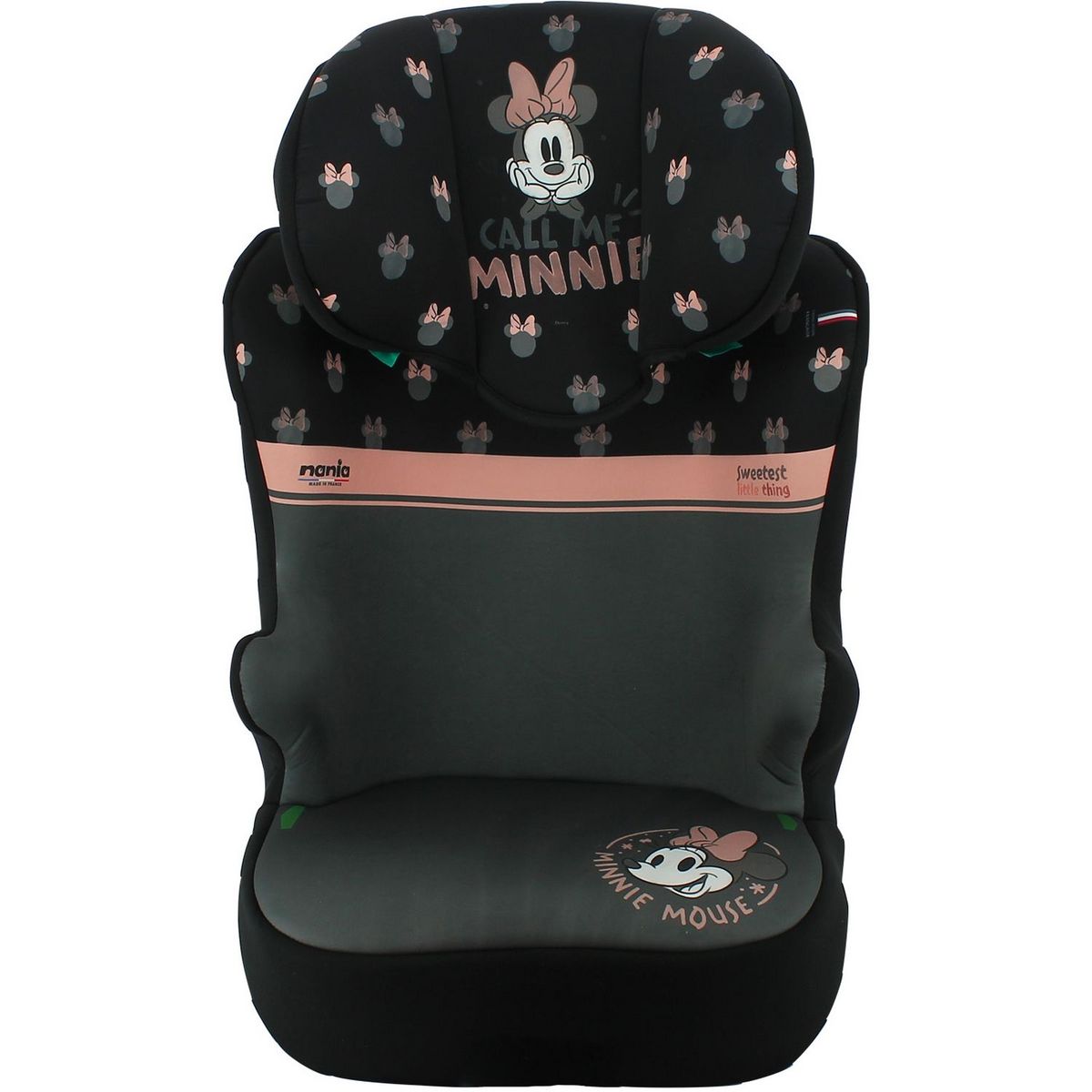 NANIA Siège auto Rehausseur ceinturé START I 106-140 cm R129 i-Size