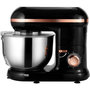 Voir la diapositive 1 : Kitchen move Robot pâtissier multifonctions 5.5l 1500w noir/rose gold - bat-1519 gold