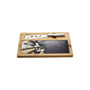 Voir la diapositive 1 : SECRET DE GOURMET Kit 3 Pièces en Bambou  Fromages  30cm Naturel
