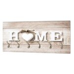 Paris Prix Patère Murale 6 Crochets  Home  90cm Naturel