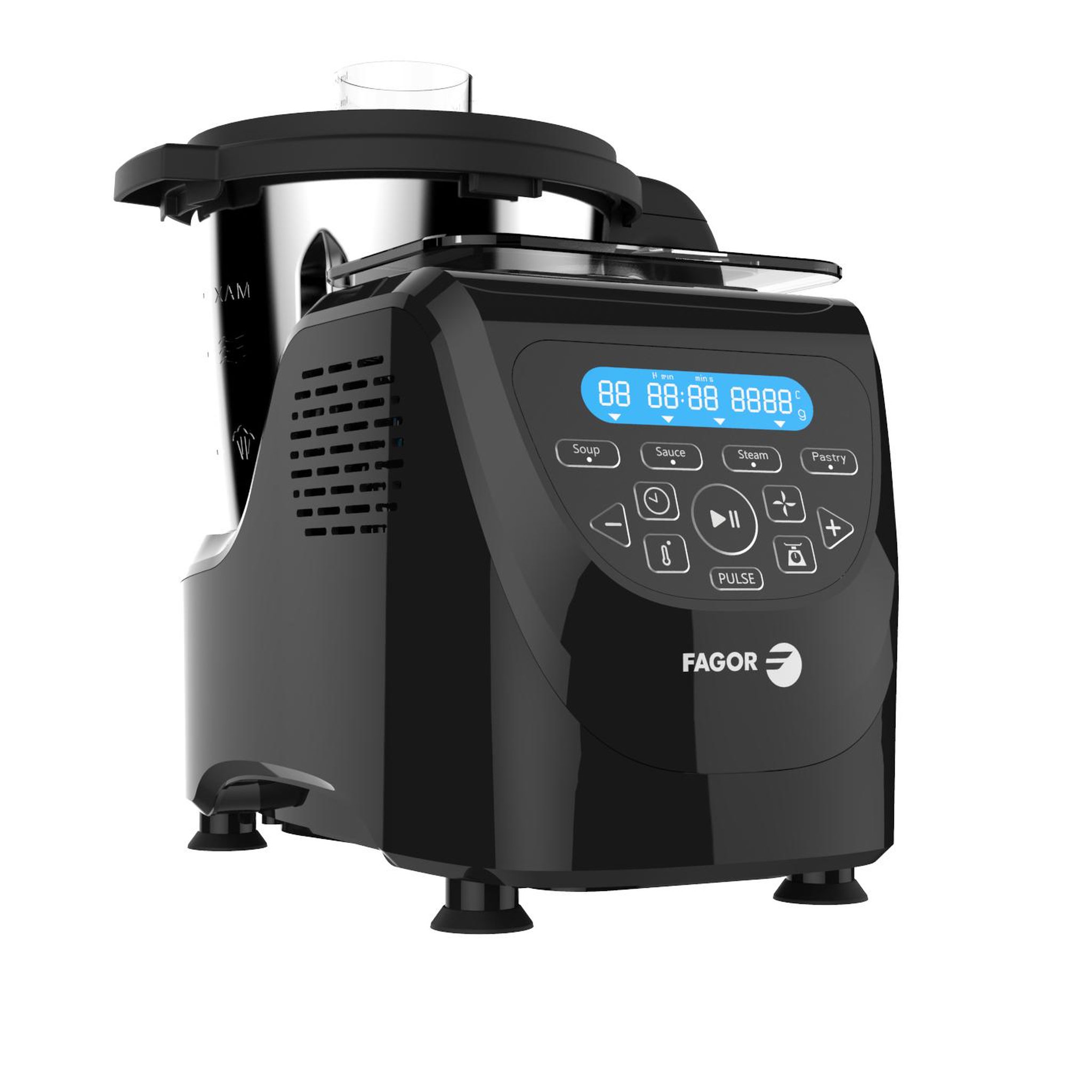 Voir la diapositive 2 : Fagor Robot cuiseur multifonctions 2l 1200w noir - fg870