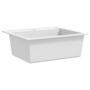 Voir la diapositive 4 : VIDAXL Evier de cuisine Granit Seul lavabo Blanc