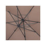 Voir la diapositive 4 : Habitat et Jardin Parasol jardin déporté Alu  Sun 4  - Rectangle - 3 x 4 m + Housse de protection - Taupe