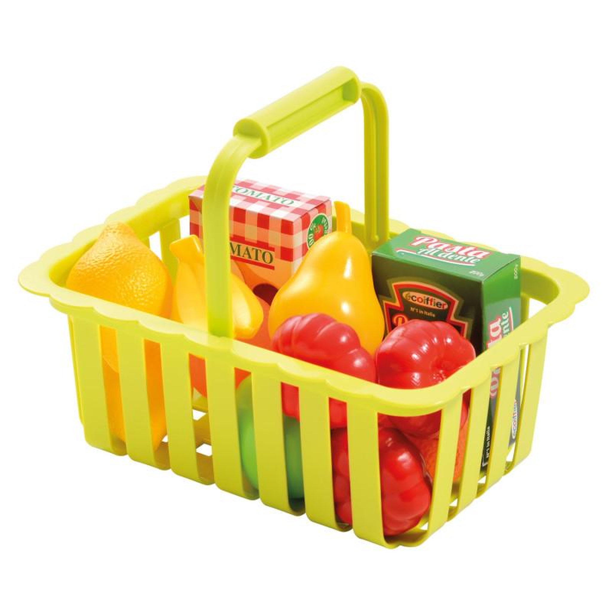 Ecoiffier Ecoiffier - Panier libre service garni 21,5 cm