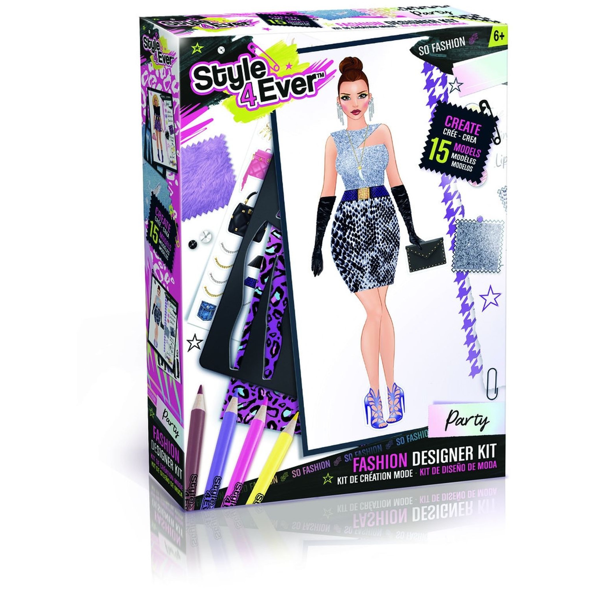 Voir la diapositive 3 : CANAL TOYS Kit mode chic