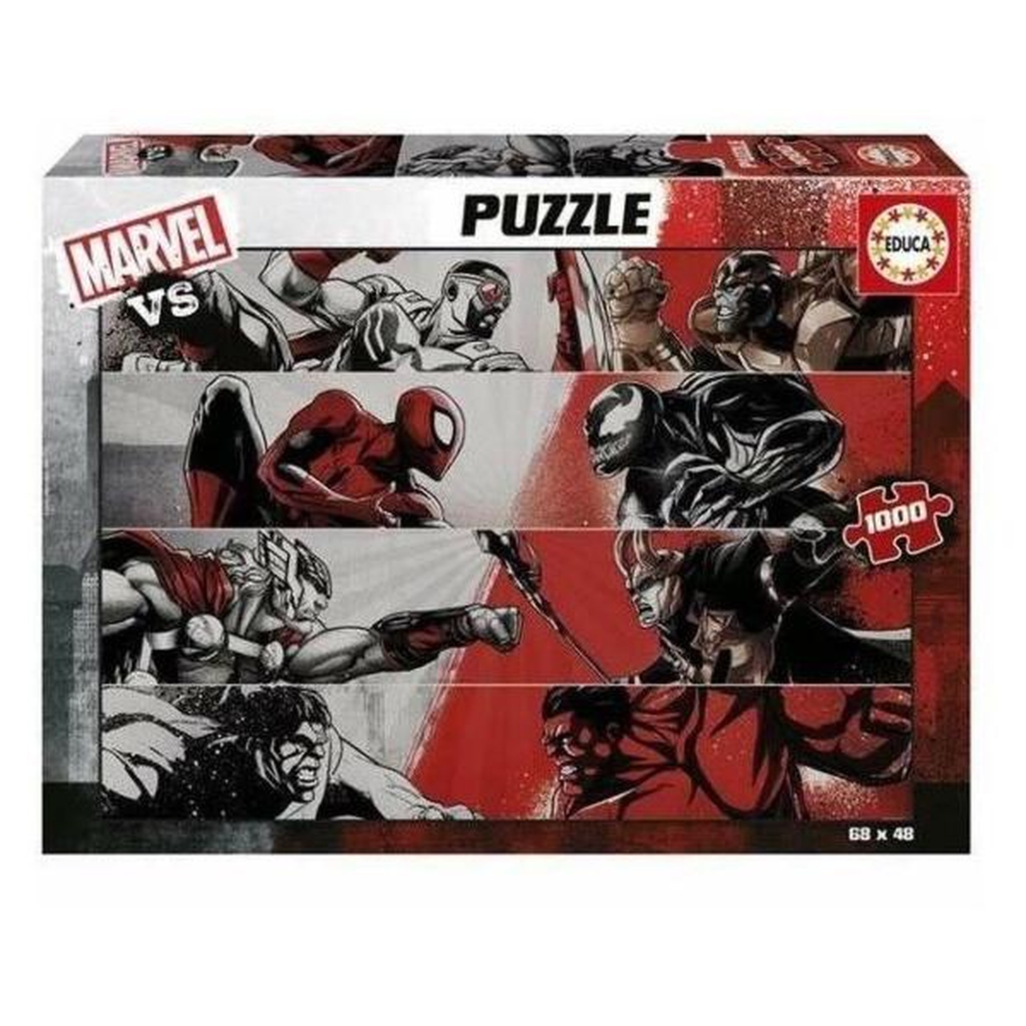 Voir la diapositive 2 : EDUCA Puzzle - educa - marvel vs -1000 pieces