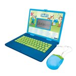 Lexibook Ordinateur portable éducatif bilingue Schtroumpfs (FR/EN)