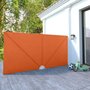 Voir la diapositive 1 : VIDAXL Auvent lateral pliable de terrasse Terre cuite 400 x 200 cm