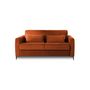 Voir la diapositive 6 : LISA DESIGN Owen - canapé 3 places convertible express couchage quotidien 140 cm matelas 12 cm en velours