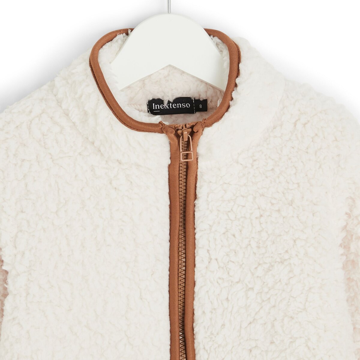 INEXTENSO Sweat zippé sherpa garçon
