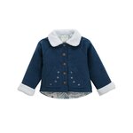 Petit Béguin Veste enfant Népal. Coloris disponibles : Bleu