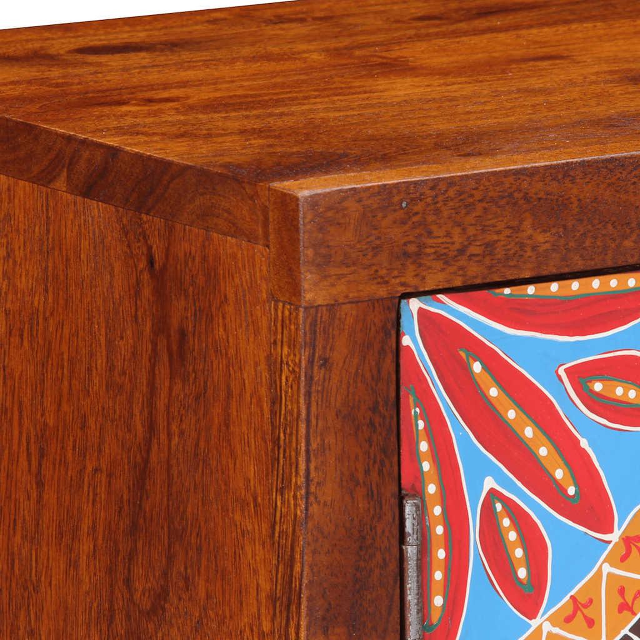 Voir la diapositive 5 : VIDAXL Table de chevet 40x30x45 cm bois d'acacia massif