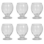 SECRET DE GOURMET Lot de 6 Verres à Vin  Enric  28cl Transparent