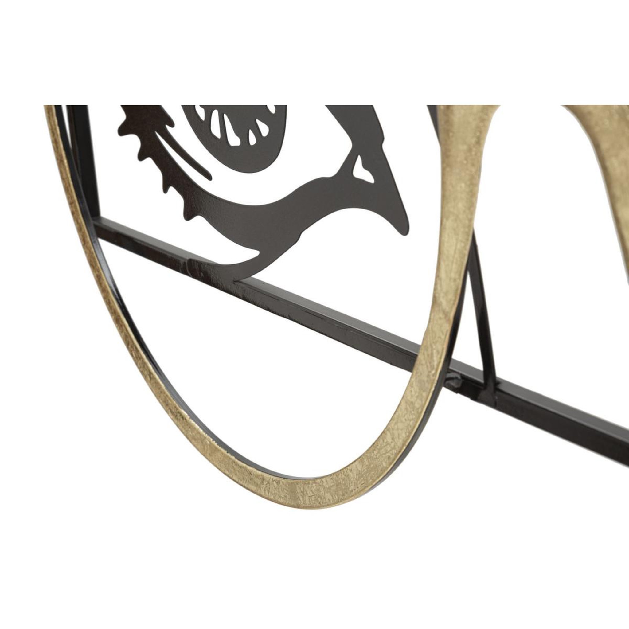 Voir la diapositive 4 : Paris Prix Décoration murale encadrée en métal  eyewear  89cm noir & or