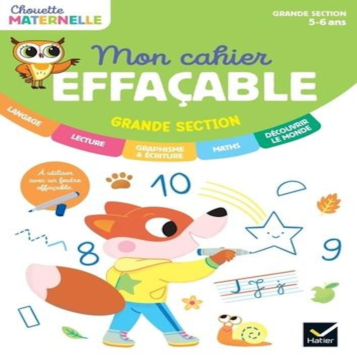 MON CAHIER EFFACABLE GRANDE SECTION, Cohen Albert