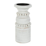 Paris Prix Bougeoir Déco en Pin  Pila  23cm Blanc