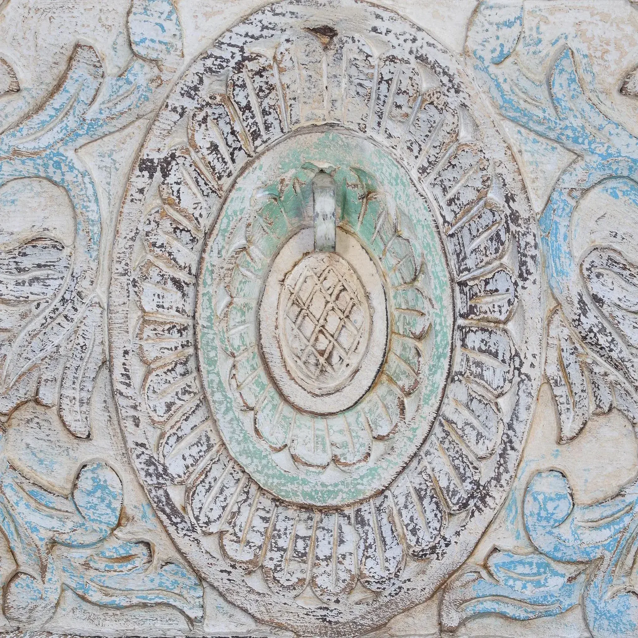 Voir la diapositive 3 : GINER Y COLOMER SL Coffre en bois de manguier 116 cm style rustique ethnique