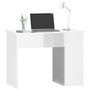 Voir la diapositive 3 : VIDAXL Bureau Blanc brillant 100x55x75 cm Bois d'ingenierie