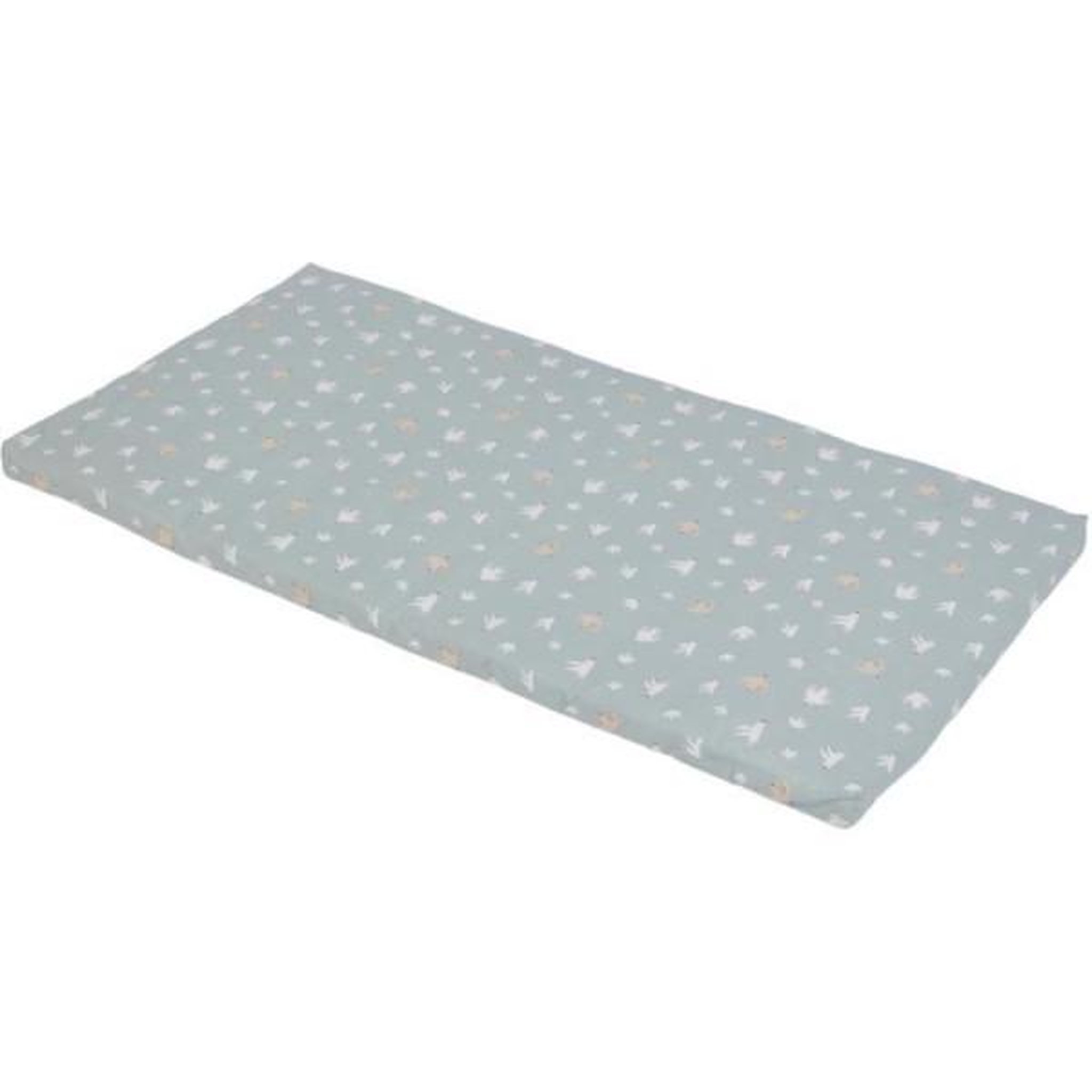 Voir la diapositive 3 : TINEO Matelas nomade Over the sea - 120 x 60 x 4 cm - Bleu - TINEO