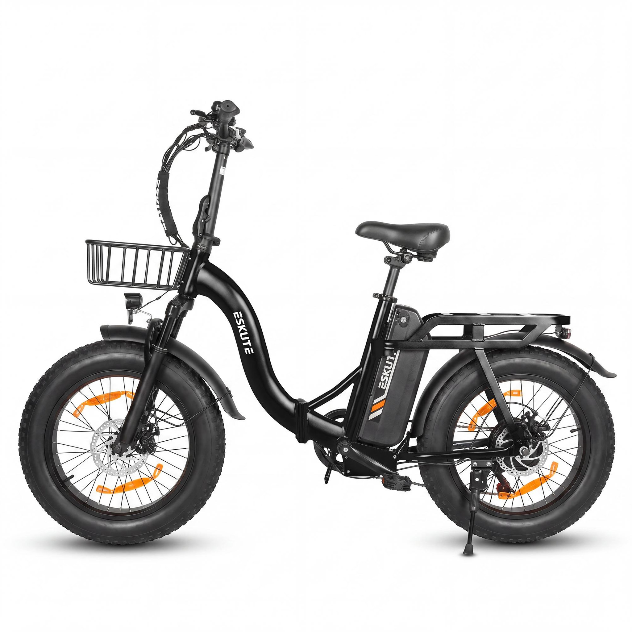Voir la diapositive 2 : ESKUTE Vélo électrique pliable ESKUTE D202, 48V 20,8Ah